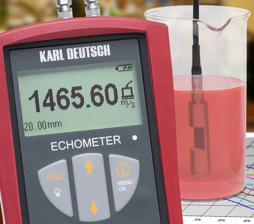 Densimetro di concentrazione - ECHOMETER 1076 K - KARL DEUTSCH - portatile