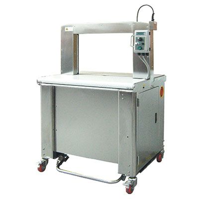 Reggiatrice automatica - TP-702S Mercury - Transpak - di bobina / in acciaio inossidabile / verticale