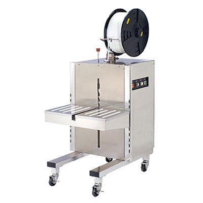 Reggiatrice in acciaio inossidabile - TP-201YS - Transpak - semiautomatica / per asse / verticale