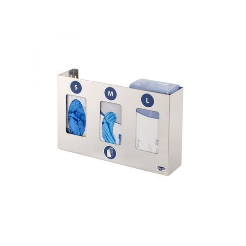 Distributore di guanti - 957330 - EPIBOX - manuale / in acciaio inossidabile / da parete