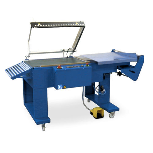 Macchina di confezionamento semiautomatica - TURBOPACK 5040 – 7555 EV - ITALDIBIPACK - con tunnel di retrazione / con film termoretraibile / con barra saldante