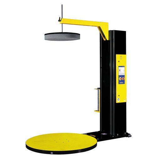 Avvolgitrice fasciapallet a tavola rotante - ECOSPIR A/ID - ITALDIBIPACK - semiautomatica / per pallet / per pellicola estensibile