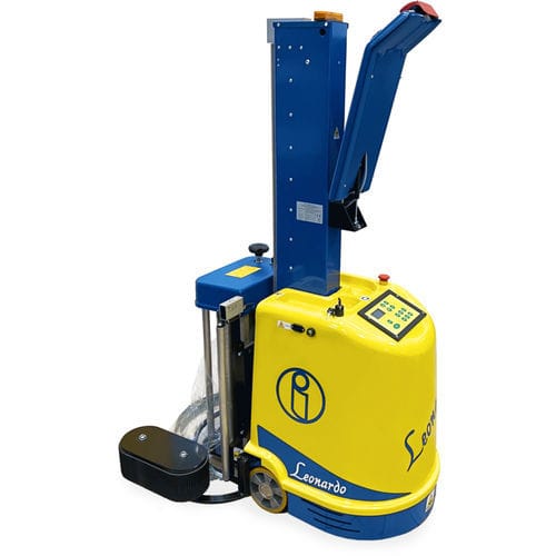 Robot avvolgitore semovente - LEONARDO - ITALDIBIPACK - automatico / per pallet / con rulli
