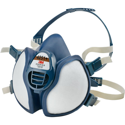 Maschera di protezione riutilizzabile - 4251+ - Neri SPA - FFP2 / semimaschera / con allacciatura posteriore