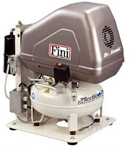 Compressore a pistone - Dr Sonic series  - FINI - d'aria / con motore elettrico / fisso