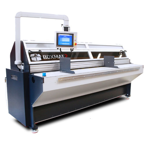 Macchina di fabbricazione di scatole di cartone semiautomatica - BOXMAT 2 - Miller Weldmaster