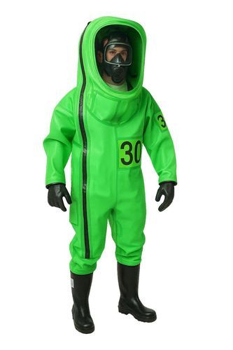 Tuta di tipo 1a - Vitex EN 943-2 - Pflüger Safety GmbH & Co. KG - da lavoro / impermeabile al gas / ignifuga