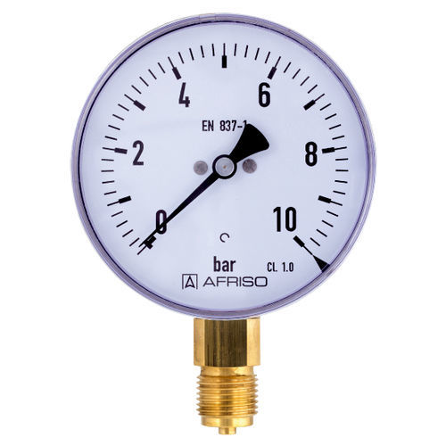 Manometro con quadrante - RF100I D301 - AFRISO-EURO-INDEX - in plastica / in ottone / in alluminio