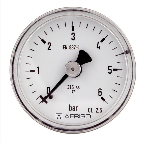 Manometro con quadrante - RF40E D302 - AFRISO-EURO-INDEX - G 1/8 / in plastica / in acciaio inossidabile