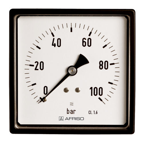 Manometro con quadrante - RF72 D311 - AFRISO-EURO-INDEX - G 1/4 / in ottone / in acciaio inossidabile