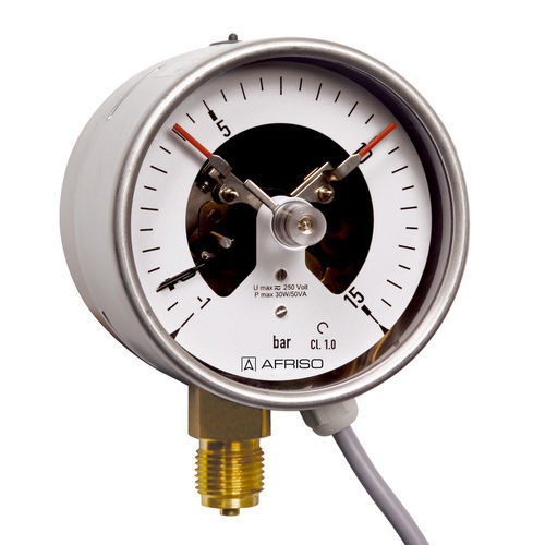Manometro con quadrante - RF100I IK1 D401 - AFRISO-EURO-INDEX - G 1/2 / in plastica / in ottone