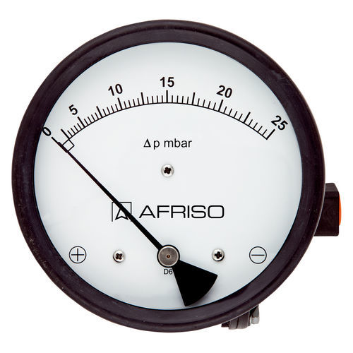 Manometro differenziale - MAG115Dif D311 - AFRISO-EURO-INDEX - con quadrante / NPT 1/8 / in ottone