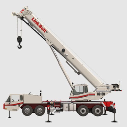 Gru montata su camion - HTT-86100  - Link-Belt - telescopica / fuoristrada / per cantiere