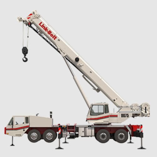 Gru montata su camion - HTT-8675 Series II - Link-Belt - telescopica / fuoristrada / per cantiere