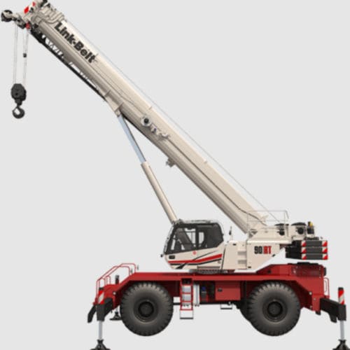 Gru mobile - 90|RT - Link-Belt - telescopica / per cantiere / di sollevamento
