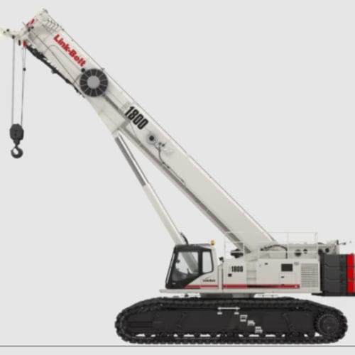 Gru cingolata - TCC-1800 - Link-Belt - con braccio / per cantiere / di sollevamento