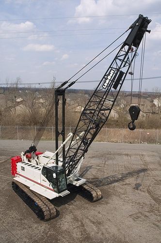 Gru cingolata - 138 HSL - Link-Belt - con braccio / tralicciata / per cantiere