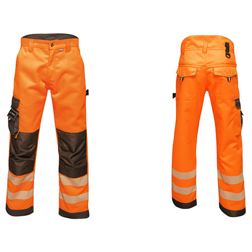 Pantaloni da lavoro - TRJ377R - Regatta Ltd. - alta visibilità / antiscivolo / in cotone