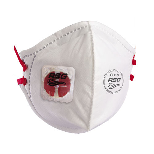 Mascherina FFP3 - F series - RSG Safety B.V. - FFP2 / FFP1 / con valvola