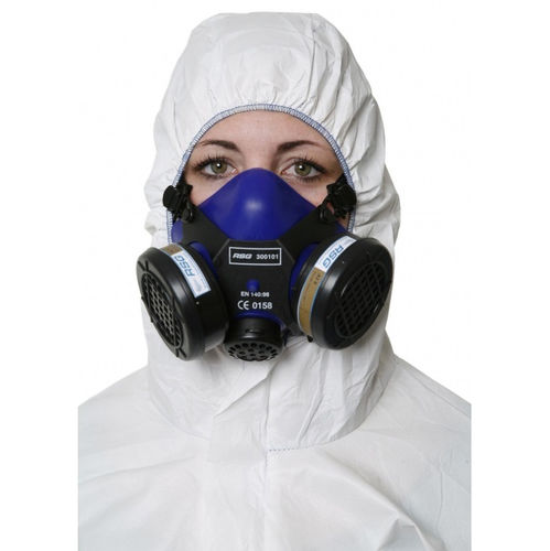 Maschera di protezione riutilizzabile - 300 S series - RSG Safety B.V. - semimaschera / bifiltro / con allacciatura posteriore