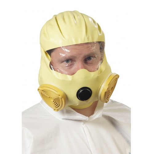 Maschera di protezione monouso - CE200 series - RSG Safety B.V. - a pieno facciale / gialla / senza lattice