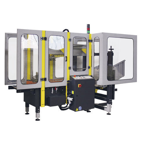 Formatrice di cartoni automatica - F44 - SIAT - nastro adesivo / a grande cadenza / per il settore agroalimentare