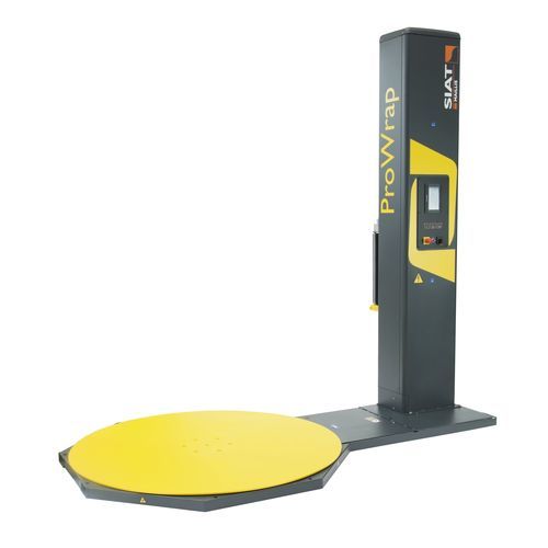 Macchina avvolgitrice a tavola rotante - PROWRAP - SIAT - semiautomatica / con freno elettromagnetico / per l'industria farmaceutica