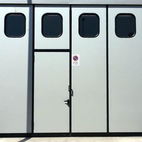 Porta a libro - Armo s.p.a. - in acciaio galvanizzato / industriale / per piattaforma di carico