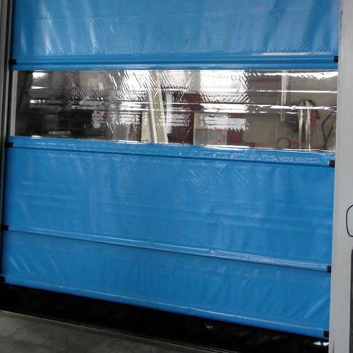 Porta ad impacchettamento - Armo s.p.a. - industriale / per interno / da esterno