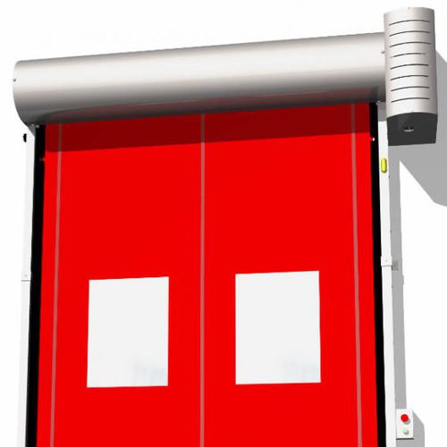 Porta ad avvolgimento - Armo s.p.a. - in PVC / industriale / rapida