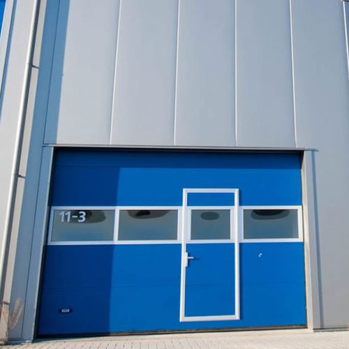Porta sezionale - Armo s.p.a. - in acciaio galvanizzato / industriale / personalizzata