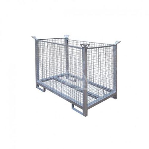 Cassa-pallet in acciaio galvanizzato - 3B231, 50 series - Schake GmbH - di stoccaggio / da trasporto / in maglia metallica