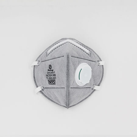 Maschera di protezione monouso - DAC4X-F N95 - Shanghai Dasheng Health Products Manufacture Co., Ltd. - a carboni attivi / filtrante / con valvola