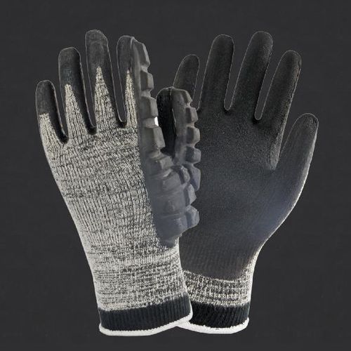 Guanti da lavoro -  SAFETY WARRIOR - Shanghai Haitaier Protective Equipment Co., Ltd - industriale / di protezione meccanica / in nitrile