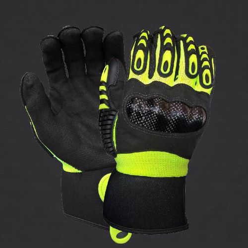 Guanti da lavoro - NINJA TURTLE - Shanghai Haitaier Protective Equipment Co., Ltd - per cantiere di costruzione / di protezione meccanica / in nitrile