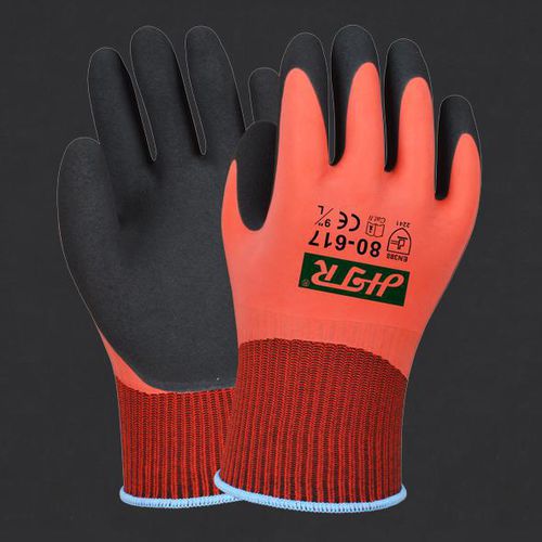 Guanti antiscivolo - 80-617 - Shanghai Haitaier Protective Equipment Co., Ltd - da lavoro / per l'industria automobilistica / per cantiere di costruzione