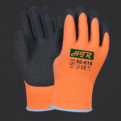 Guanti da lavoro - 80-616 - Shanghai Haitaier Protective Equipment Co., Ltd - contro il freddo / criogenico / in nitrile