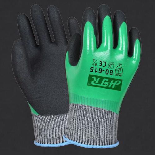 Guanti da lavoro - 80-615 - Shanghai Haitaier Protective Equipment Co., Ltd - per l'industria automobilistica / per cantiere di costruzione / resistente all'olio