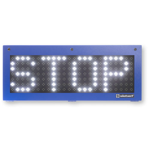 Display LED - SX602 series - Siebert Industrieelektronik GmbH - alfanumerico / digitale / a matrice di punti