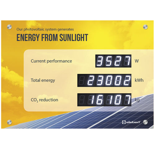 Display LED - XC410-SAR-N-03 - Siebert Industrieelektronik GmbH - digitale / a 3 linee / a 5 cifre