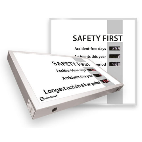 Display di sicurezza - XC640 - Siebert Industrieelektronik GmbH - LED / digitale / a 4 cifre