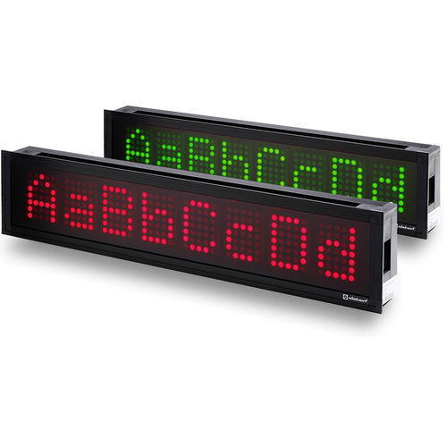 Display LED - SX202 series - Siebert Industrieelektronik GmbH - alfanumerico / digitale / a colori