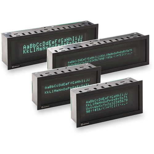 Display fluorescente - SX402 series - Siebert Industrieelektronik GmbH - alfanumerico / digitale / a 5 cifre