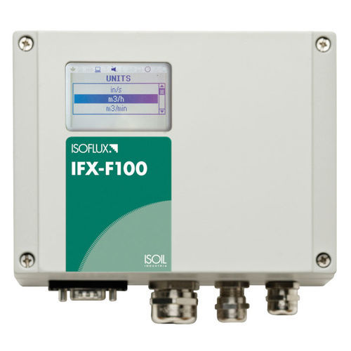 Misuratore di portata ad ultrasuoni - IFX-F100 - ISOIL Industria Spa - volumetrico / per liquidi / per acqua