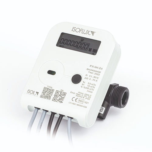 Contatore di energia termica digitale - IFX-E4 - ISOIL Industria Spa - ad ultrasuoni / BACnet / Modbus