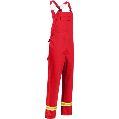 Tuta da lavoro con bretelle da lavoro - 12020-460 series - SONTEX Schutzbekleidung Annegret Schnoklake - in cotone / per saldatura / per uomo