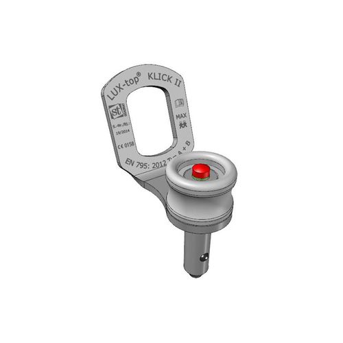Ancoraggio anticaduta in acciaio inossidabile - KLICK II - ST QUADRAT Fall Protection SA - per acciaio / per calcestruzzo