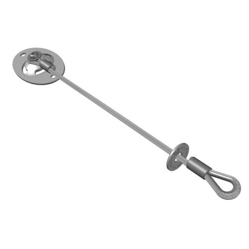 Ancoraggio anticaduta in acciaio inossidabile - CORDA - ST QUADRAT Fall Protection SA - per legno / per calcestruzzo