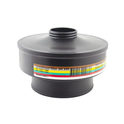 Filtro a gas - SR 599 A1BE2K1-Hg-P3 R - Sundström Safety AB - antiparticolato / antipolvere / per maschera respiratoria