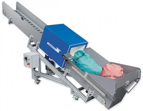Trasportatore inclinato - ThermoTex Nagel GmbH - a nastro / a nastro a rete / da trasporto